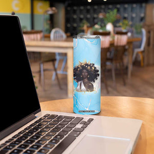 Christian Gifts for Black Women Skinny Tumbler African American Afro Black Girl Encouragement Religious Gift TB10 Print Your Wear