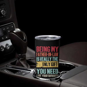 Father In Law Gift Tumbler Cup Retro Funny Being My Father-in-law TB10 Print Your Wear