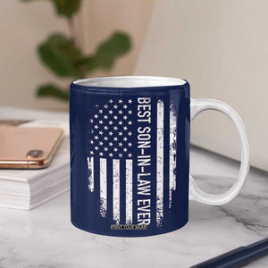 My Son In Law Is My Favorite Child Coffee Mug Funny Gift For Mother-in-Law Father-in-Law USA Flag TB10 Print Your Wear