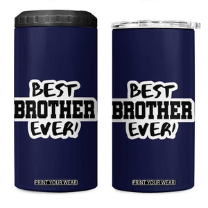 Best Brother Ever 4 in 1 Can Cooler Tumbler Gifts From Sisters Siblings TB10 One Size: 16 oz Navy Print Your Wear