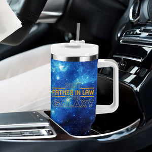 Father-In-Law Gifts Tumbler With Handle Best Father In Law In The Galaxy TB10 Print Your Wear