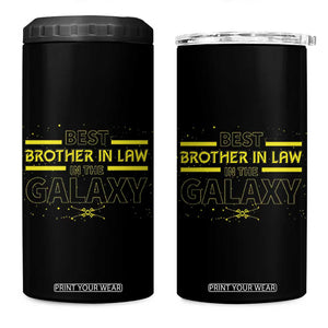 Best Brother In Law Gifts 4 in 1 Can Cooler Tumbler Christmas Birthday Fathers Day Gift From Sister TB10 One Size: 16 oz Black Print Your Wear