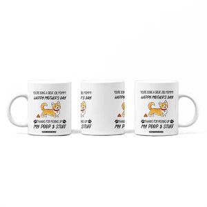 Dog Mom Gifts Coffee Mug Thanks For Picking Up My Poop Funny Mothers Day Gift For Dog Lovers TB10 Print Your Wear