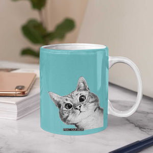 Cat Lover Gifts Coffee Mug You Still Asleep Human TB10 Print Your Wear
