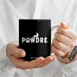 Cat Dad Gift Coffee Mug Pawdre Funny Paw Print Cat Lover Fathers Day TB10 Print Your Wear