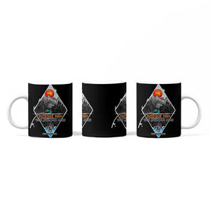 Outdoor Man Coffee Mug Fishing Camping Mountain Nature Hiking Camp Lover Gift TB10 Print Your Wear