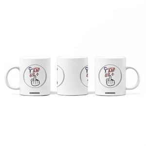 Funny 70th Birthday Coffee Mug 1956 70 Year Old Birthday US Flag Middle Finger TB10 Print Your Wear