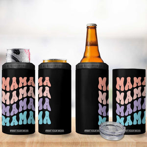 Groovy Mama 4 in 1 Can Cooler Tumbler Gift For Mothers Day Christmas New Mom TB10 Print Your Wear