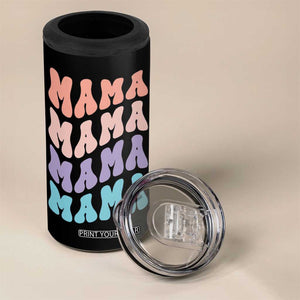 Groovy Mama 4 in 1 Can Cooler Tumbler Gift For Mothers Day Christmas New Mom TB10 Print Your Wear
