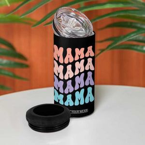 Groovy Mama 4 in 1 Can Cooler Tumbler Gift For Mothers Day Christmas New Mom TB10 Print Your Wear