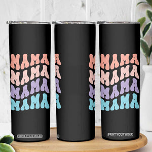 Groovy Mama Skinny Tumbler Gift For Mothers Day Christmas New Mom TB10 Print Your Wear