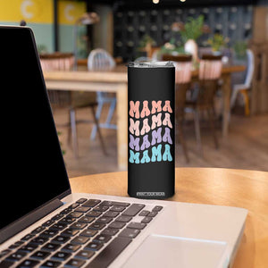 Groovy Mama Skinny Tumbler Gift For Mothers Day Christmas New Mom TB10 Print Your Wear