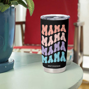 Groovy Mama Tumbler Cup Gift For Mothers Day Christmas New Mom TB10 Print Your Wear