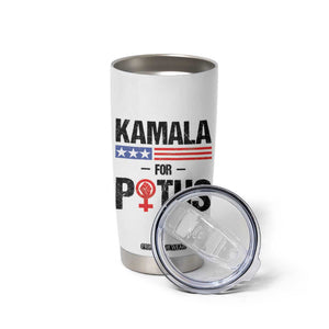 Harris 2024 Madam President Tumbler Cup Kamala For Potus TB10 Print Your Wear
