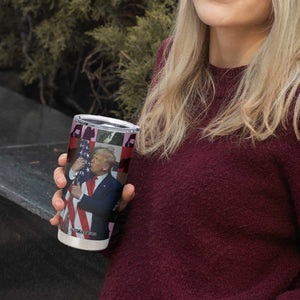 Donald Trump 2024 Tumbler Cup 45 47 President Eras 4547 Take American Back TB10 Print Your Wear
