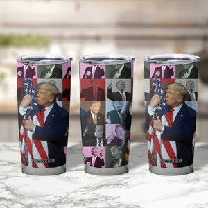 Donald Trump 2024 Tumbler Cup 45 47 President Eras 4547 Take American Back TB10 Print Your Wear