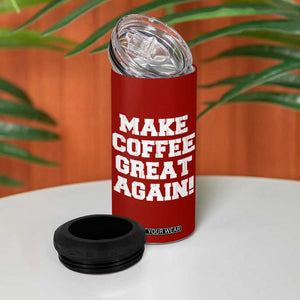 Trump Mug Shot 4 in 1 Can Cooler Tumbler Make Coffee Great Again Mugshot Trump Coffee Mugs Gifts TB10 Print Your Wear