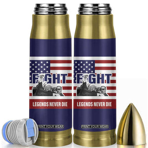 2024 Unstoppable Trump Survived Assassination Attempt Survivor Bullet Tumbler Legend Never Die You Missed Trump Fight Fist Pump American Flag TB10 Navy Print Your Wear
