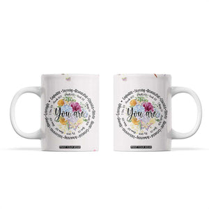 Christian Gifts for Women Coffee Mug Inspirational Religious Present Faith Jesus God Bible Verse Gift TB10 Cream Print Your Wear