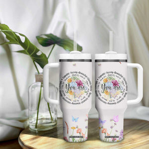 Christian Gifts for Women Tumbler With Handle Inspirational Religious Present Faith Jesus God Bible Verse Gift TB10 Print Your Wear
