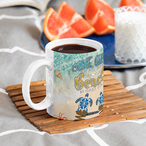 Beach Gifts For Women Coffee Mug Some Girls Are Just Born With The Beach In Their Souls TB10 Print Your Wear