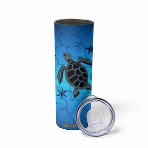 Sea Turtle Gifts For Women Skinny Tumbler Ocean Beach Themed Animal Lover Gift TB10 Print Your Wear