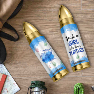 Gifts For Sea Turtle Lovers Bullet Tumbler Cute Animal Lover Gifts For Women Girl TB10 Print Your Wear