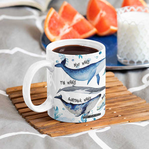 Shark Lovers Coffee Mug Ocean Animal Species Of Sharks TB10 Print Your Wear