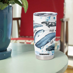 Shark Lovers Tumbler Cup Ocean Animal Species Of Sharks TB10 Print Your Wear
