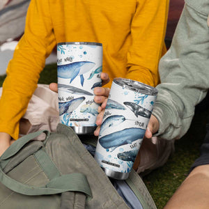 Shark Lovers Tumbler Cup Ocean Animal Species Of Sharks TB10 Print Your Wear