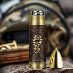 Bonus Dad Gifts Bullet Tumbler Stepdad Stepped Up Dads Daddy Fathers Day Presents Camo TB10 Print Your Wear