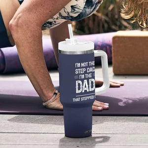 Bonus Dad Gifts Tumbler With Handle Funny Not Step Dad Im Stepped Up Dads TB10 Print Your Wear