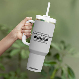 Funny Bonus Dad Gifts Tumbler With Handle Stepdad Fathers Day TB10 Print Your Wear