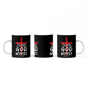 Christian Gifts Coffee Mug I've Read The Final Chapter God Wins Faith Cross TB10 Print Your Wear