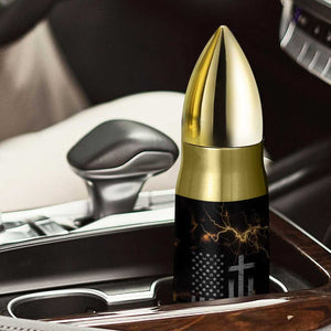 Christian Faith Over Fear Bullet Tumbler Religious Jesus Saves Cross US Flag Prayer Patriotic TB10 Print Your Wear