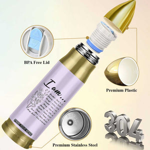 Christian Gifts for Women Faith Bullet Tumbler Inspirational Religious Bible Gift for Her TB10 Print Your Wear