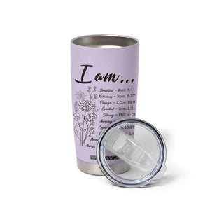 Christian Gifts for Women Faith Tumbler Cup Inspirational Religious Bible Gift for Her TB10 Print Your Wear