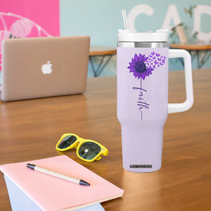 Christian Gifts for Women Faith Tumbler With Handle Inspirational Religious Bible Gift for Her TB10 Print Your Wear