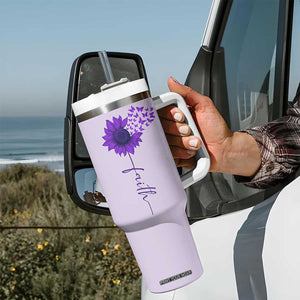 Christian Gifts for Women Faith Tumbler With Handle Inspirational Religious Bible Gift for Her TB10 Print Your Wear