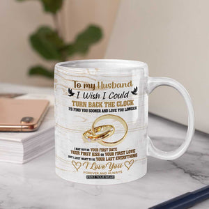Gifts For Husband From Wife Coffee Mug To My Husband I Love You Wedding Anniversary Gift TB10 Print Your Wear