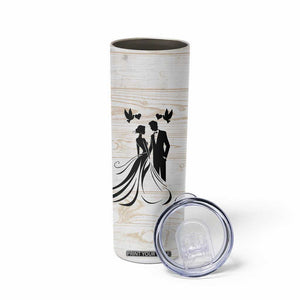 Gifts For Husband From Wife Skinny Tumbler To My Husband I Love You Wedding Anniversary Gift TB10 Print Your Wear