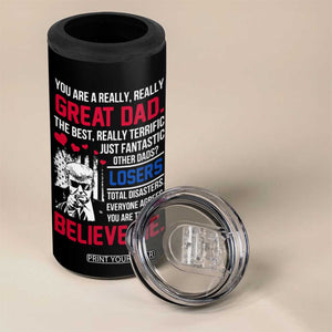 Christmas Gifts for Dad 4 in 1 Can Cooler Tumbler for Christmas Fathers Day TB10 Print Your Wear