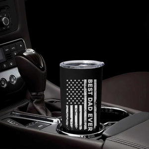 Christmas Gifts for Dad Tumbler Cup Best Dad Ever American US Flag Father's Day TB10 Print Your Wear