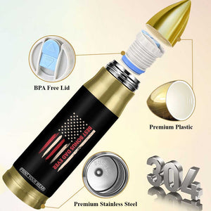 Bonus Dad Gifts Bullet Tumbler Stepdad American Flag Fathers Day TB10 Print Your Wear