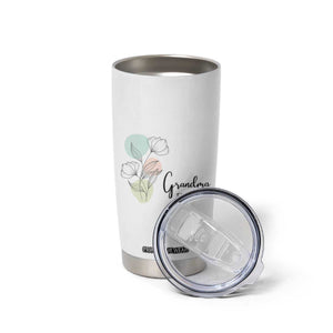 Promoted to Grandma Tumbler Cup Est 2025 New Grandmother Gift TB10 Print Your Wear