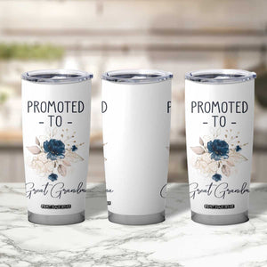 Promoted to Grandma Tumbler Cup First Time Grandmother New Nana Gift TB10 Print Your Wear