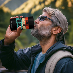 Soon To Be Dad 4 in 1 Can Cooler Tumbler New Expecting Dad First Time Father's Day TB10 Print Your Wear