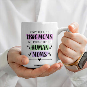 New Mom Gifts Coffee Mug Funny Dog Mom Pregnancy Gift For Expecting Mama TB10 Print Your Wear