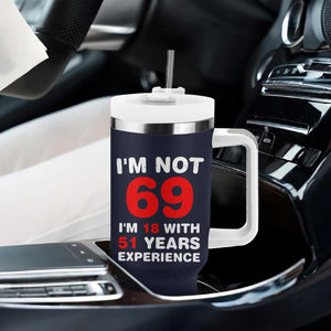 69th Birthday Gifts Tumbler With Handle Funny 1957 Turning 69 Years Old TB10 Print Your Wear