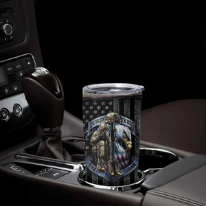 Proud Veteran Tumbler Cup DD-214 Armed Forces Military Alumni American Flag TB10 Print Your Wear